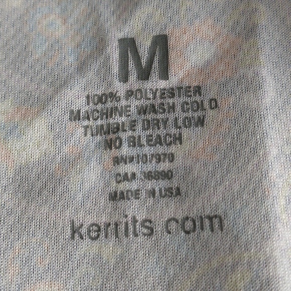 Kerrits Size Medium Paisley Sleeveless Top/Lightweight Vest - Picture 3 of 13